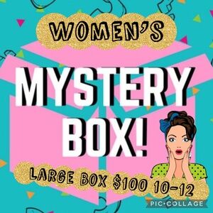 Women’s LARGE Mystery Box 10-12 Items